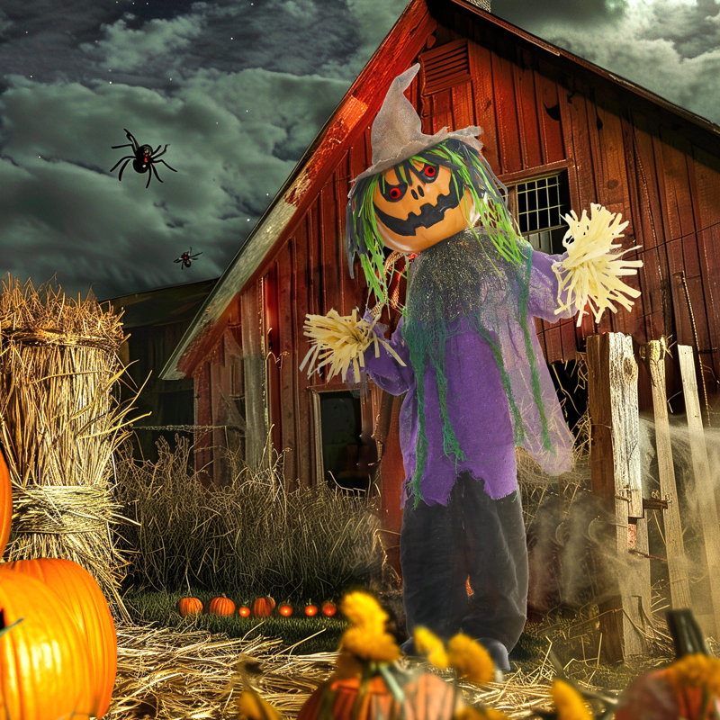 Metal Outdoor Halloween Decoration