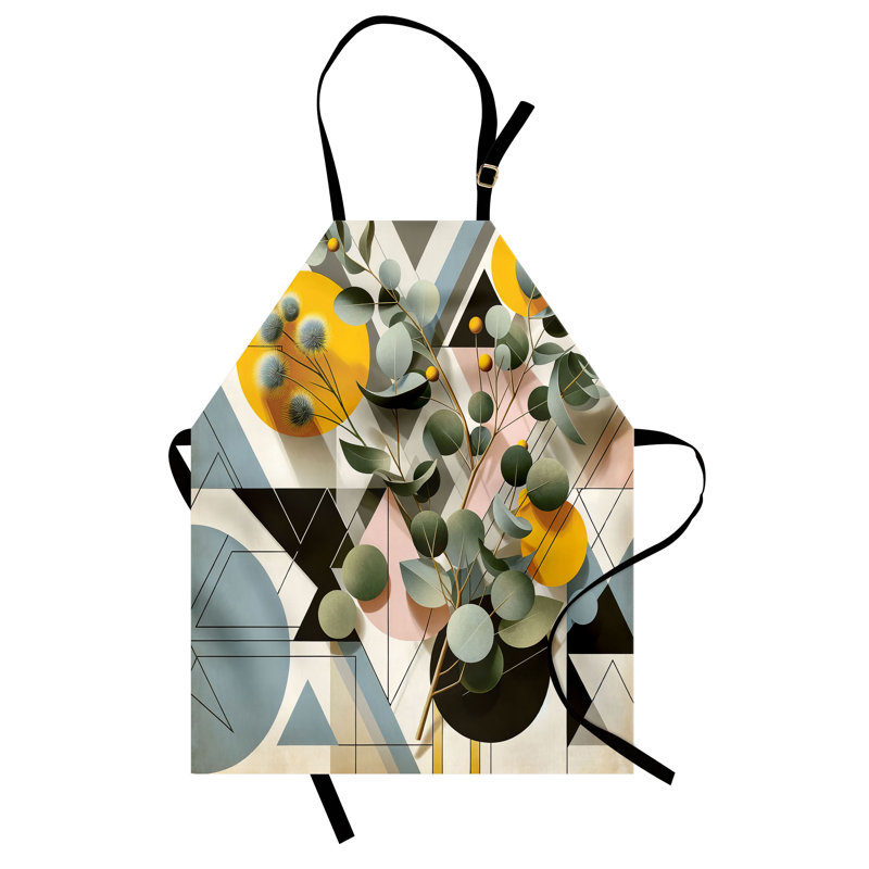 Geometric Bib Apron