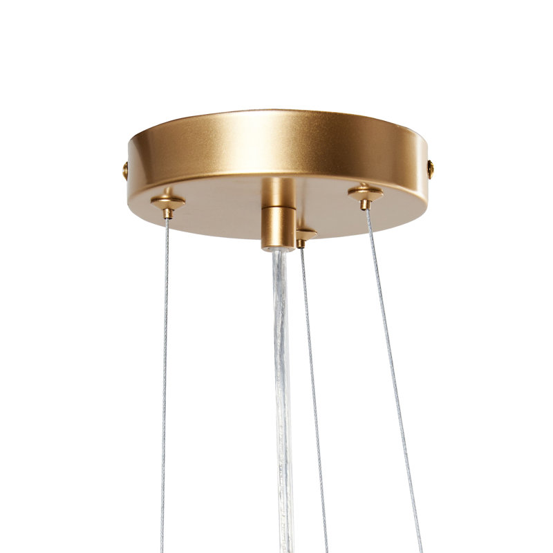 BAIROA 1 - Light Gold Caged Pendant