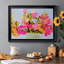 «Saturated Spring Blooms I», peinture sur toile encadrée-920020034-920020040