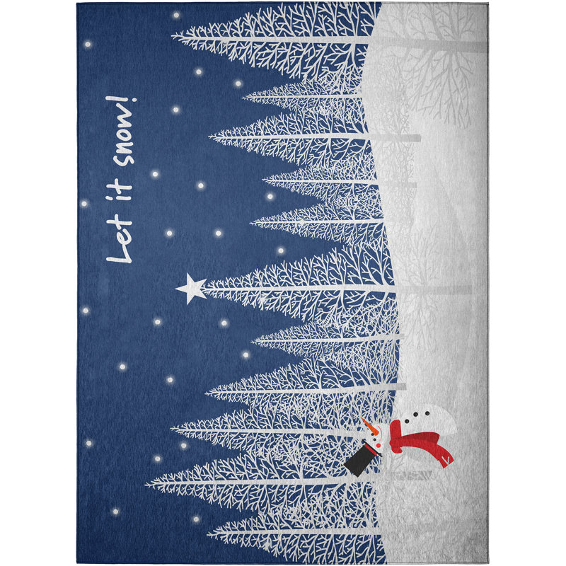Gunnel Washable Indoor / Outdoor Rug, Rectangle 1'8" x 2'6"