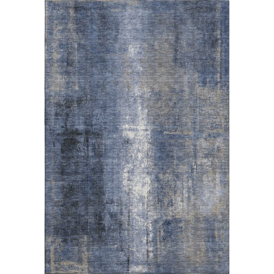 Premium Machine Washable Mouton AMF1980 Abstract Rug