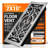 2X10 Floor Vent Covers Floor Register with Mesh Cover Trap, Heat and Air, Walkable Metal Floor Vent for HVAC Duct, Victorian, Light Grey-95426506-95426508