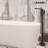 Single Handle Freestanding Bathtub Faucet with Diverter and Handshower-100515551