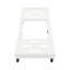 Chariot mobile robuste avec 6 roulettes, capacité de 2 000 lb Chariot de transport lourd pour appareils et boîtes