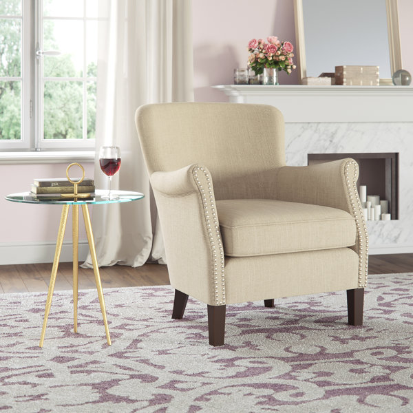 Three Posts Aadhya Upholstered Wingback Chair & Reviews | Wayfair.co.uk