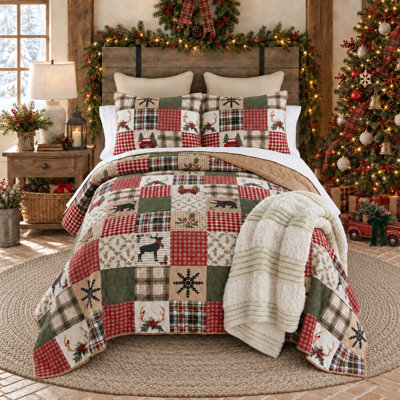 Ensemble de courtepointe très grand en coton 3 pièces Your Your Lifestyle