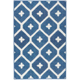 Elizabeth Navy Machine Washable Rug