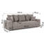 Sofa bed Calma with storage compartment in Bumpy design, made of chenille fabric-135917308