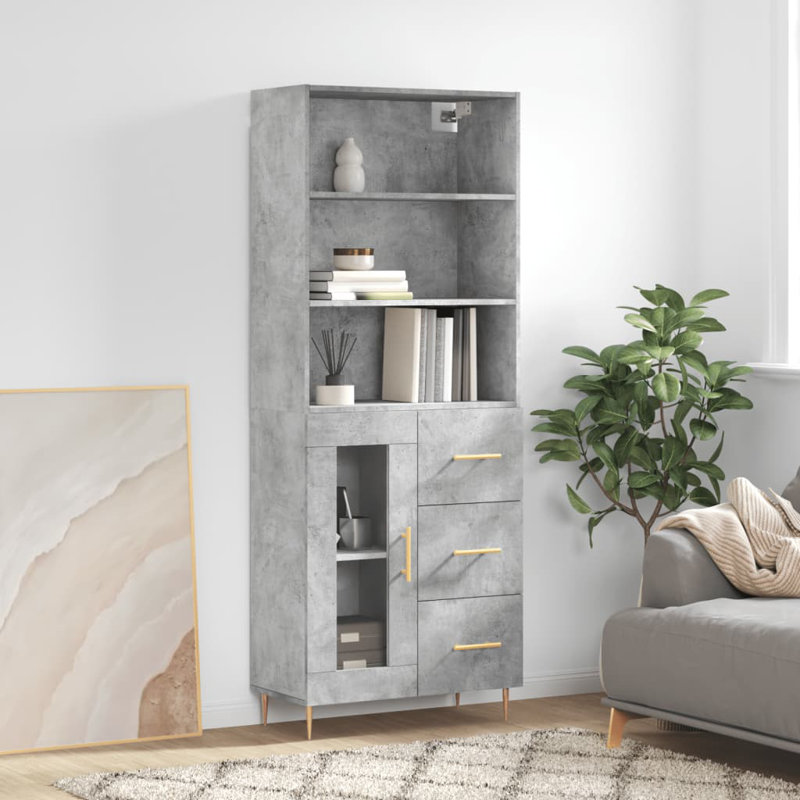 Mithalesh 69.5cm Sideboard, White