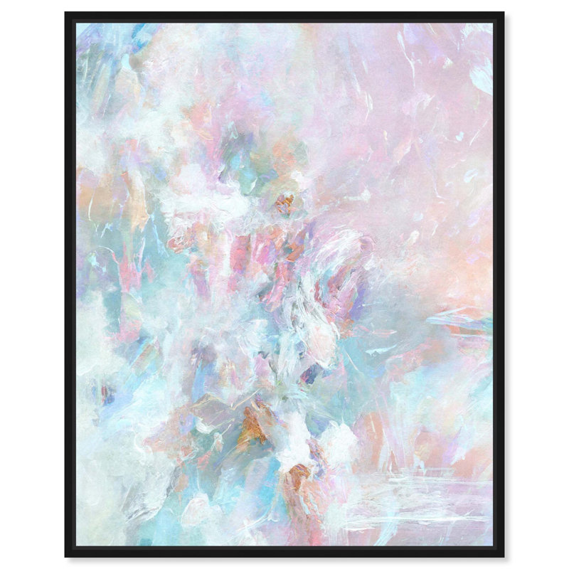 Yuliya - art mural Glam, impression sur toile par Art Remedy, cadre noir, 30 x 36, H 37 po x l 31 po, Cadre noir