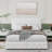 Athanasius Modern LED Platform Bed, PU Upholstered Bed with Storage Drawers, RGB Lighting & Music Sync, Adjustable Headboard, No Box Spring Needed, Easy Assembly-1348519638-1356800841