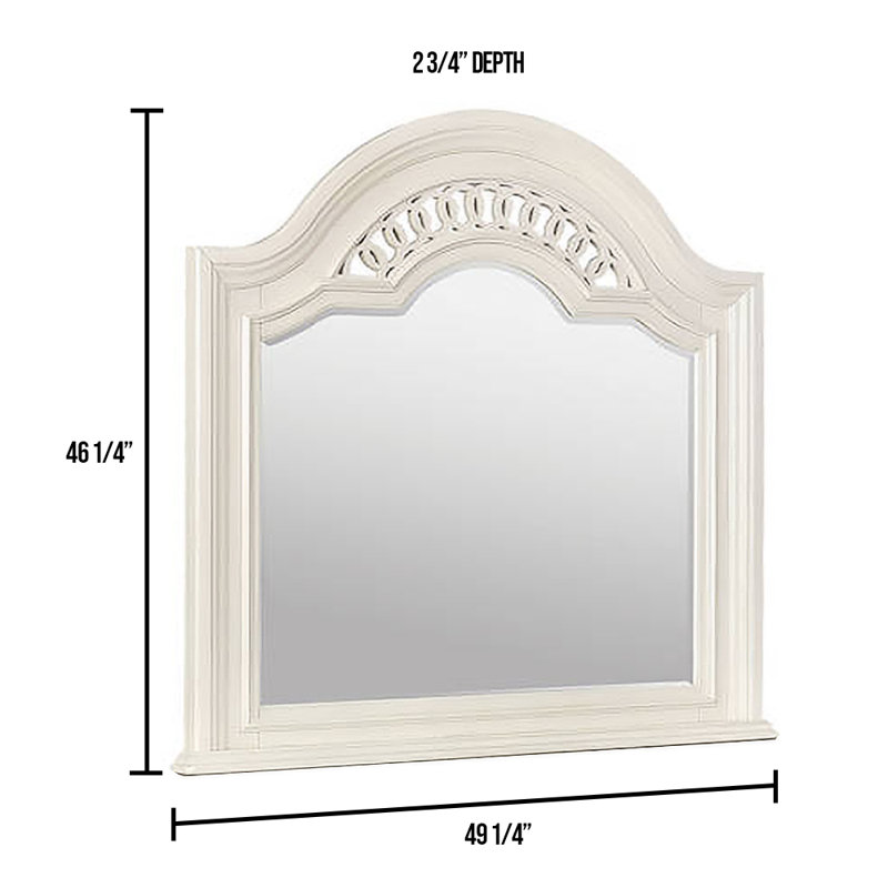 Miroir de commode traditionnel Twerton