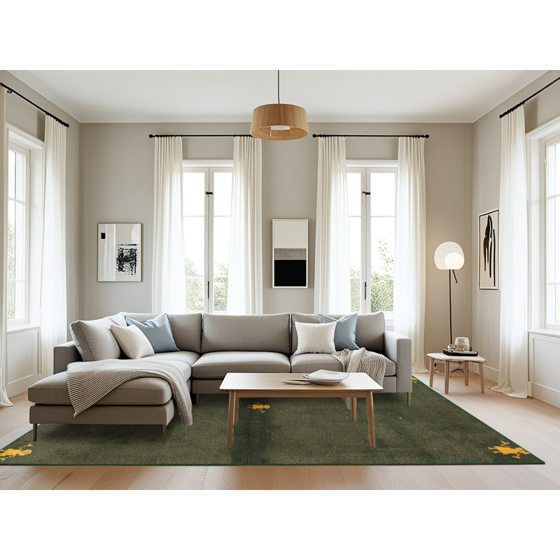 Abstract Indoor Rug, Rectangle 8' x 12'