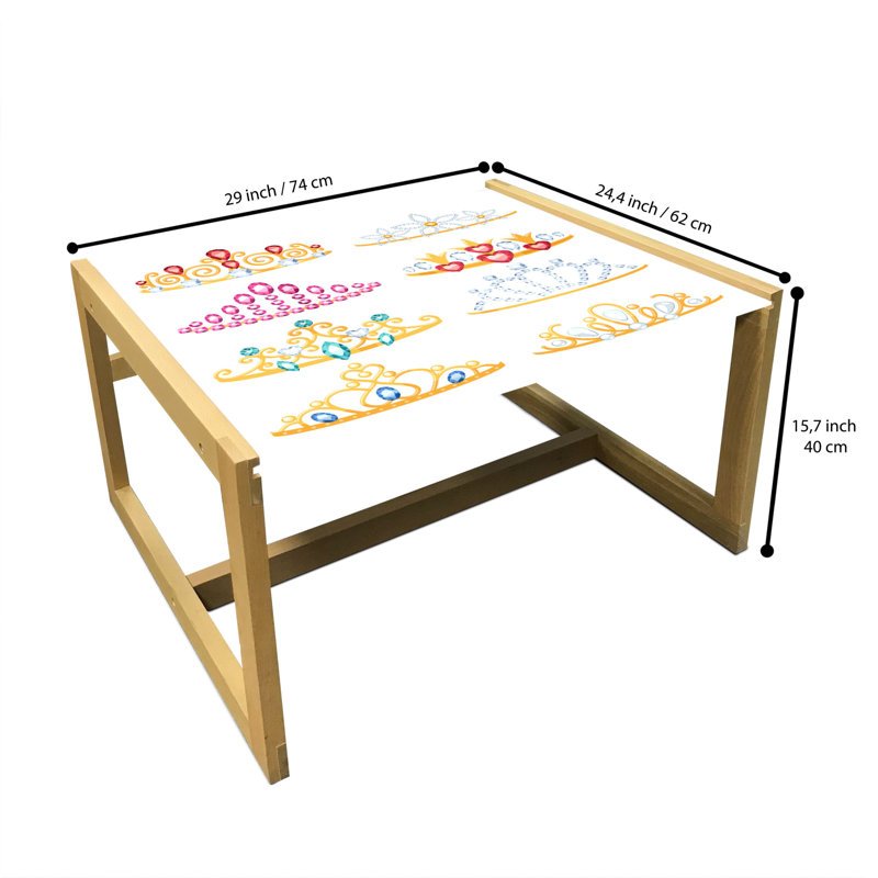 Jacc Sled Coffee Table, 62cm H x 74cm W x 40cm D