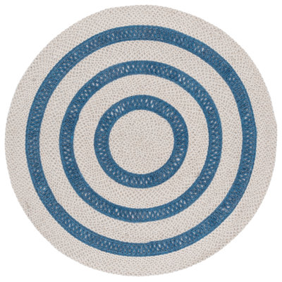 Braided Hand Woven No Pattern Indoor Rug