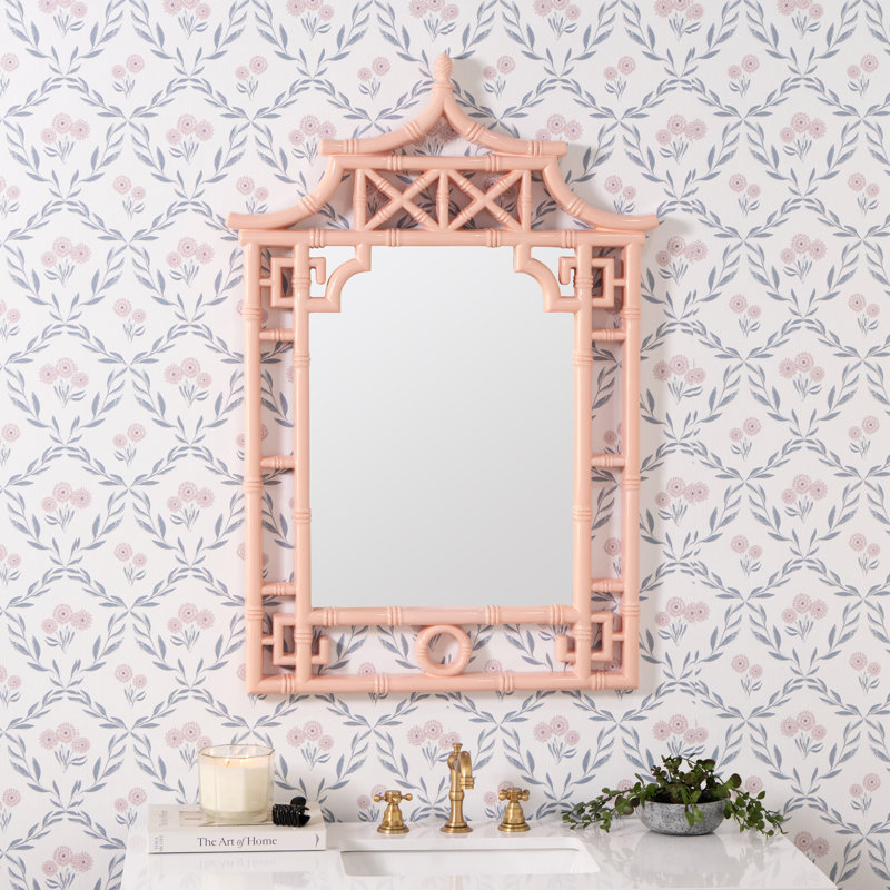 Shing Resin Wall Mirror, Bubblegum