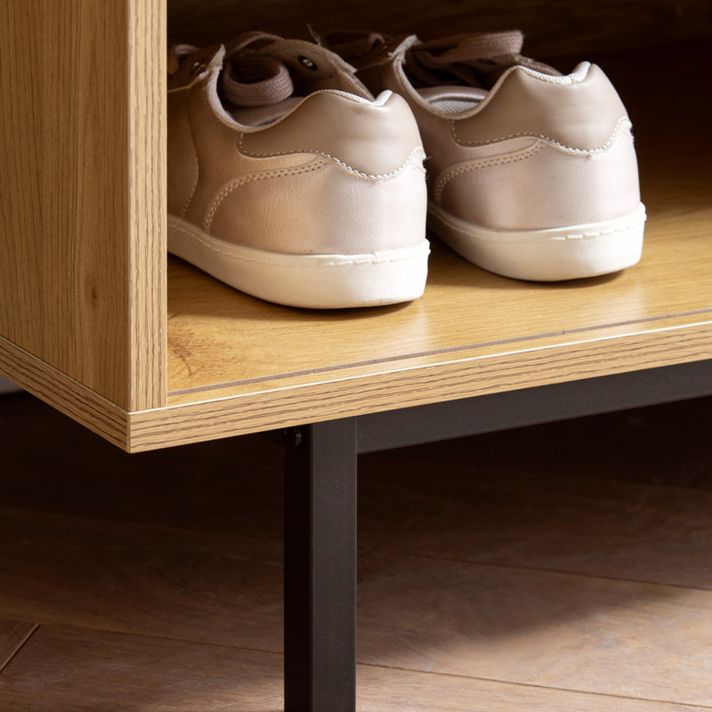Akeel 10 Pair Shoe Storage Bench