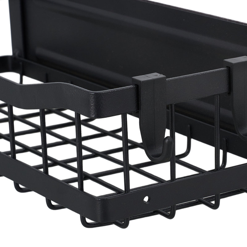 Freestanding Spice Rack, Black
