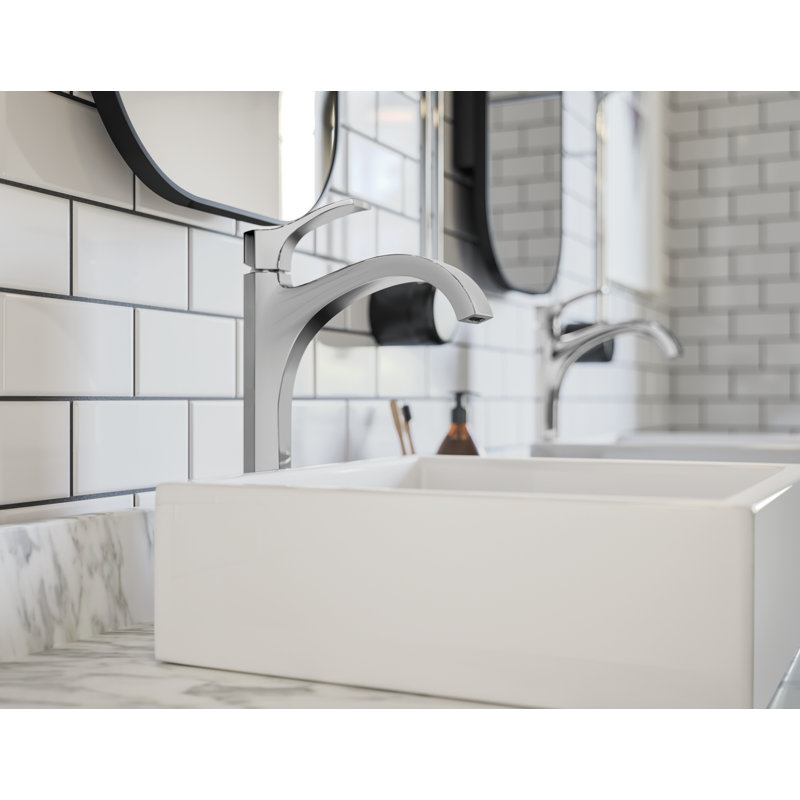 Robinet de salle de bain monotrou Locarno, Chrome
