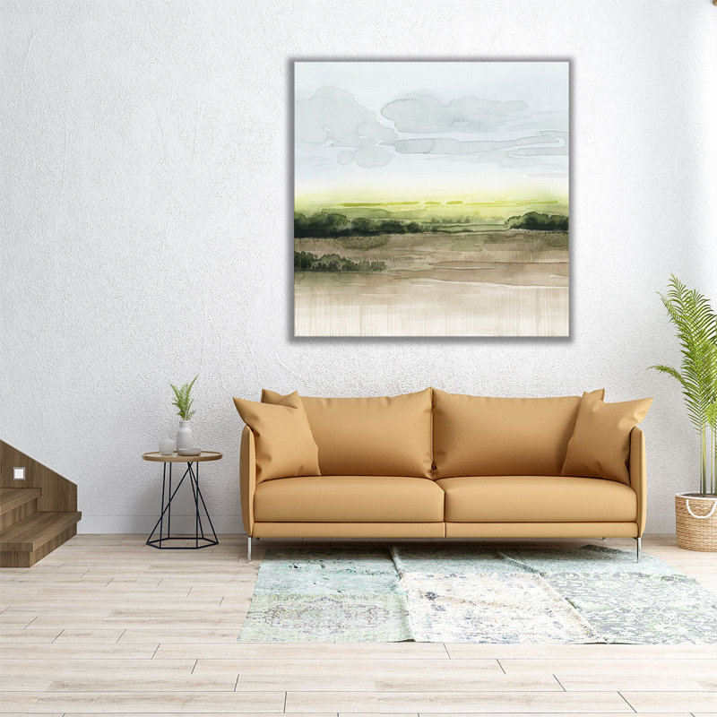 Morning Bluff I - Canvas Print Wall Art, 24" H x 24" W