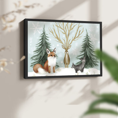 Chirstmas Art-CLXXXIV -Framed Print - Restickable