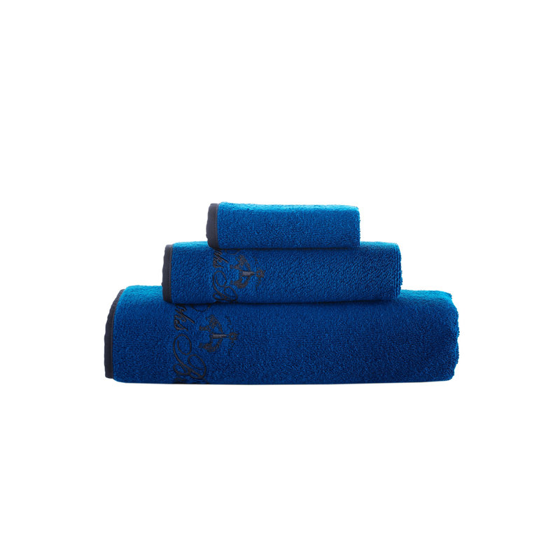 Turkish Cotton Midweight Jacquard Mulit-Size Set, Royal Blue