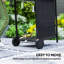 3+1 Burner Propane Gas BBQ Grill, Portable Gas Grill, Black