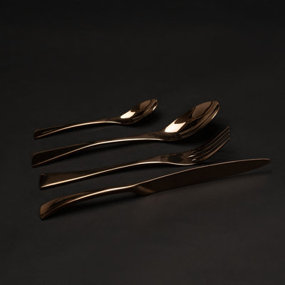Housley 24 Piece 18/10 Stainless Steel Cutlery Set, Service for 6