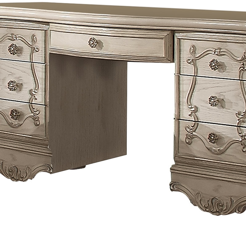Coiffeuse en bois Trotman, Chêne cerise