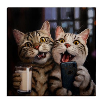 «Happy Selfie Cats» par Lucia Heffernan