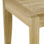 Fauteuil de patio en teck