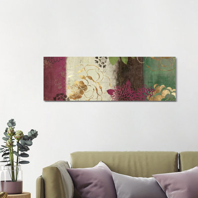 Jacquard II - Wrapped Canvas Panoramic Print
