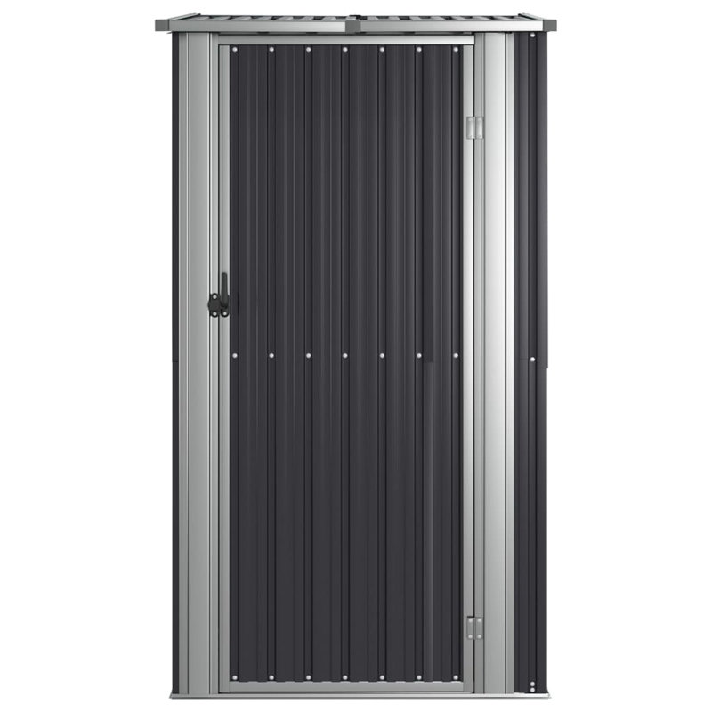 Remise de jardin en acier galvanisé vidaXL, Anthracite