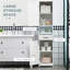 Armoire de rangement mince, armoire de salle de bain haute, tour à linge avec tablette ouverte, tiroir, portes encastrées et tablettes réglables, blanc