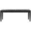 Kaveona Woven Leather Bench