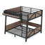 Bunk Bed with Built-In Ladder-1819222107