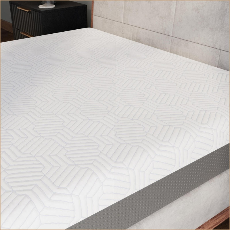 Mattresses, 10 Inch Full Medium Firm Gel Memory Foam Mattress with Cooling Cover | Foam | Full