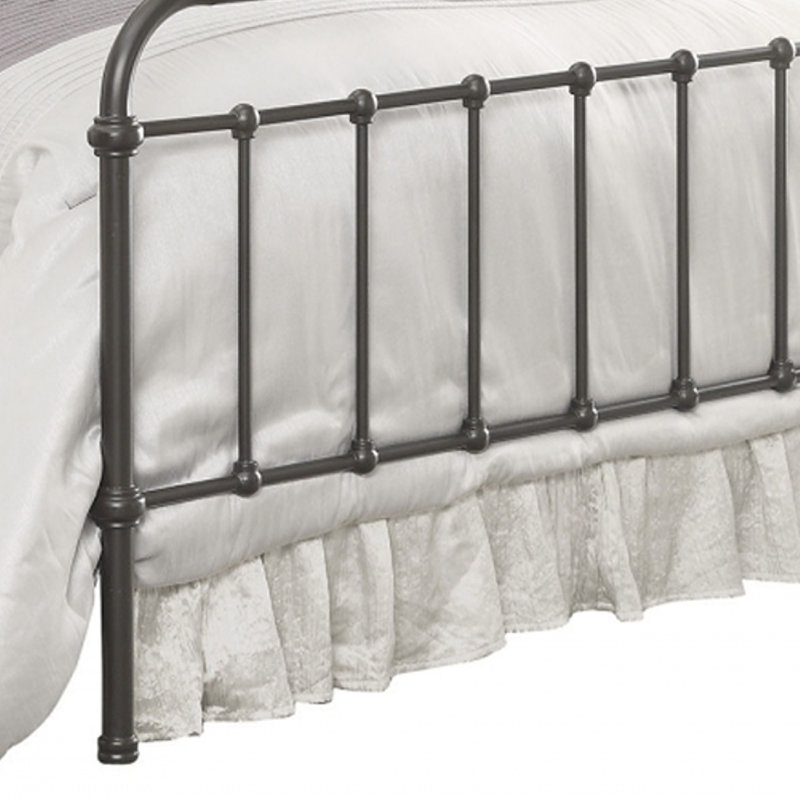 Lit standard en métal Otteridge, Double, Black