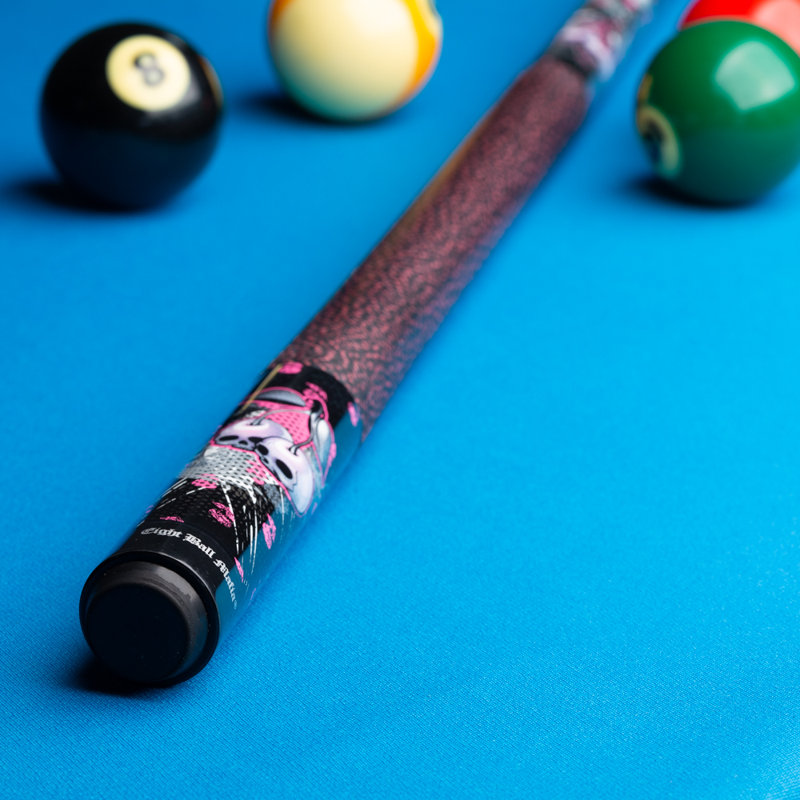 Cherry Skulls Mafia Pool Cue, 18 Oz.