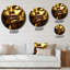 Horloge murale Golden Face-1923999402