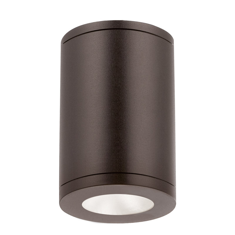 Tube 1 - Light LED Flush Mount, Bronze, Flood