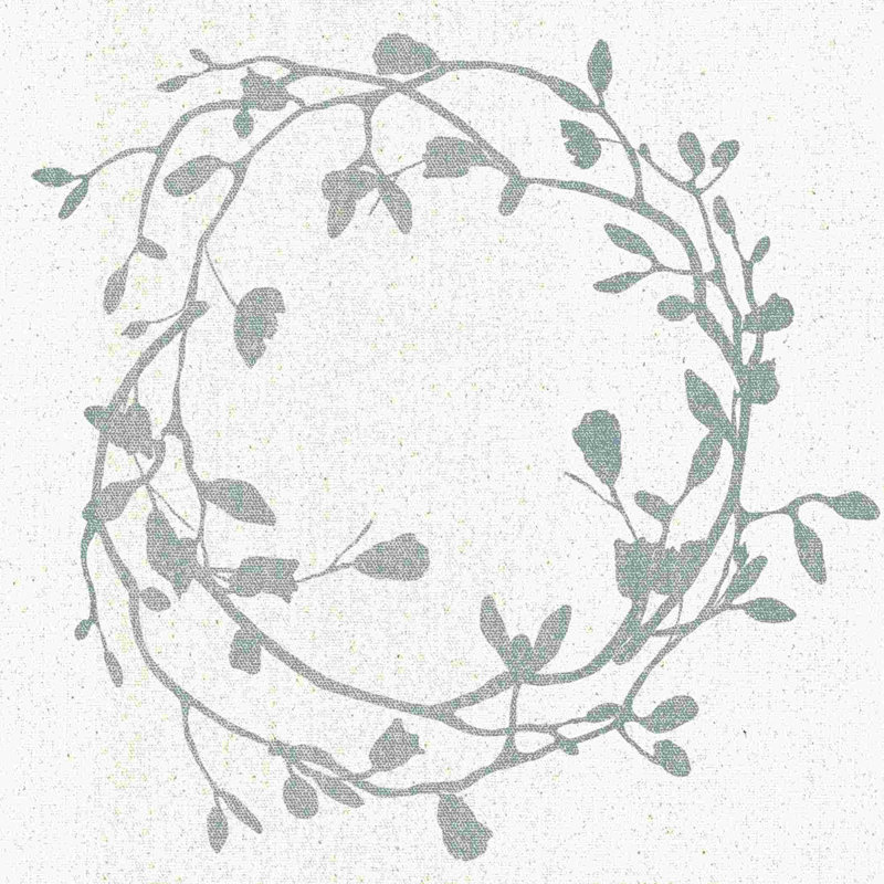 Couronne de brindilles 2, H 12 po x l 12 po