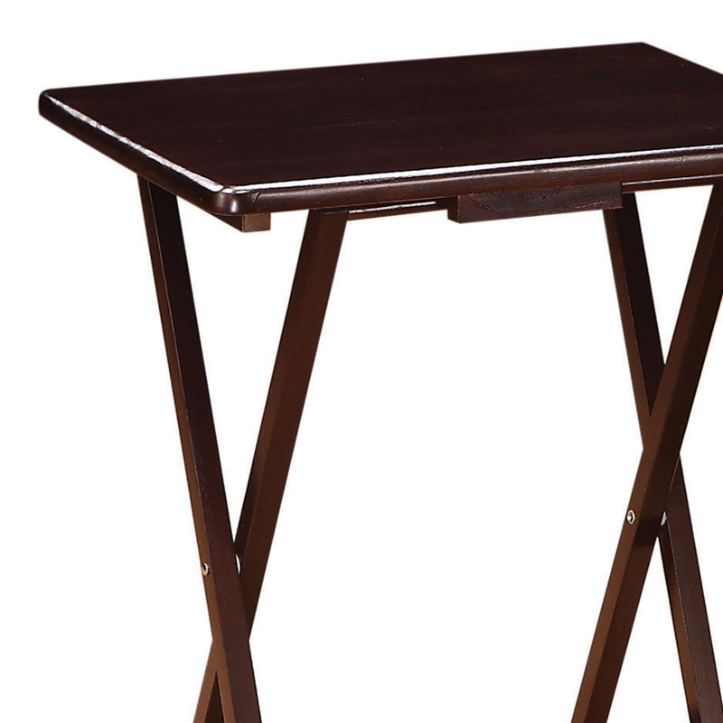 Ensemble de tables-plateaux 4 pièces Mariefred, Capuccino