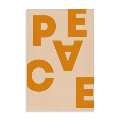 Art mural sur toile Peace Peace par Incado