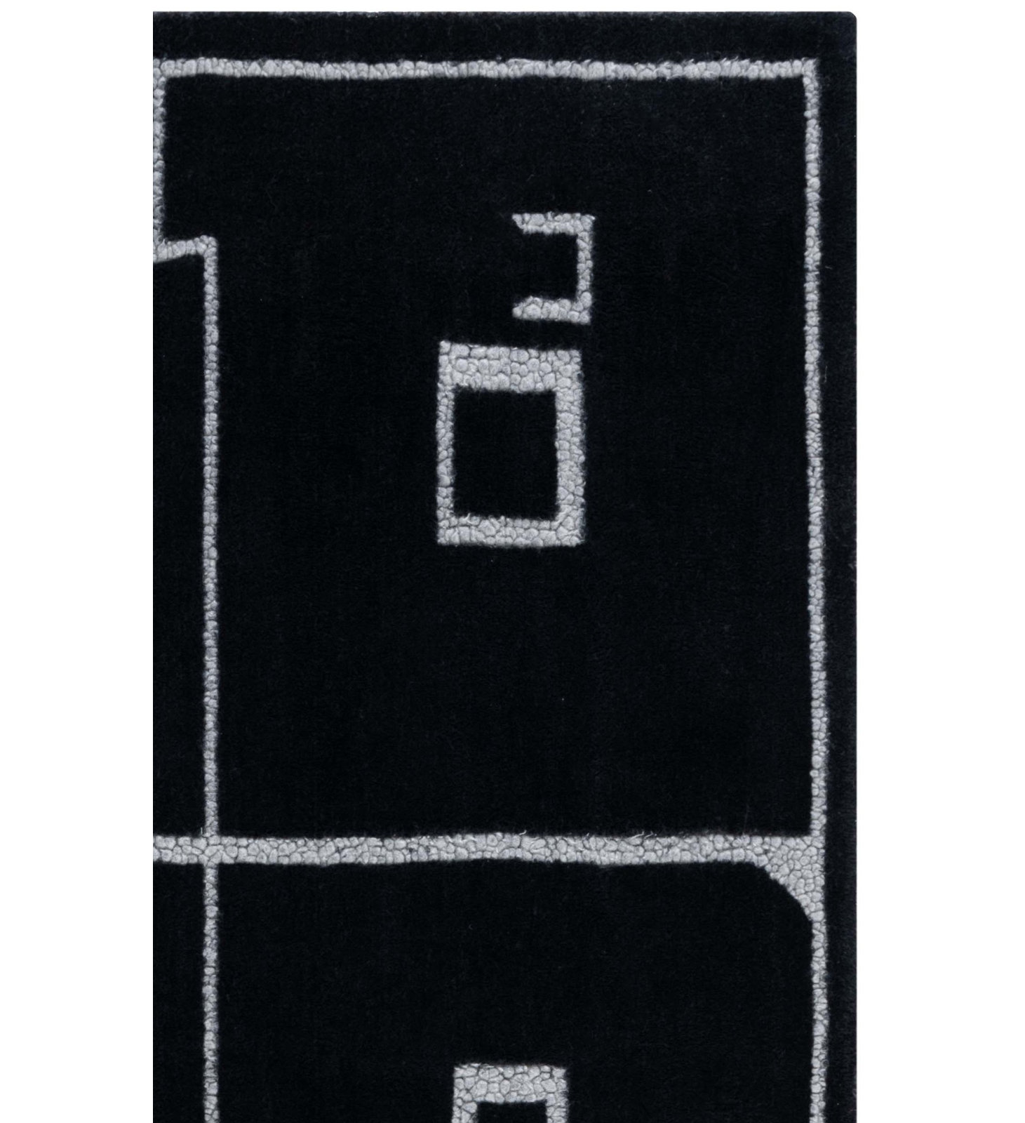 Murcia Hand-Woven Abstract Wool Rug, Runner 2'3" x 8'