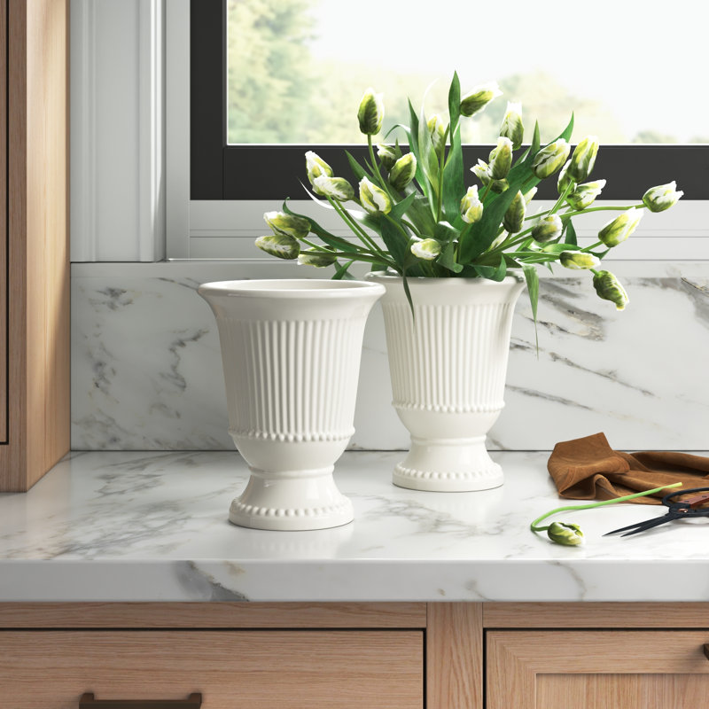 Toddy 9.13'' Handmade Ceramic Table Vase