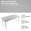 Table pliante de 4 pi pour l'intérieur et l'extérieur - Matériau de conception triangulaire en acier et en acier tissé-1915889038-1915889037