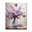 Lilas Lavande Serenade II - Horloges murales florales-99631969