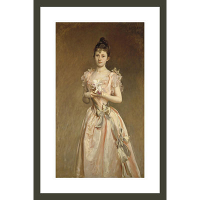 «Miss Grace Woodhouse» par John Singer Sargent, impression giclée encadrée